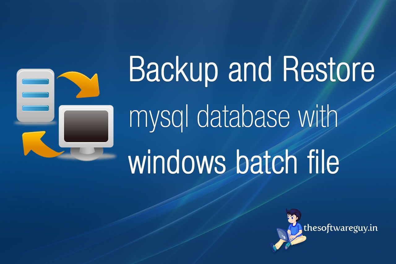 Make a backup file